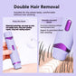 2in1 Electric Razor for Women Painless Hair Removal Rechargeable Body Trimmer Underarm Mustache Epilator Shaver