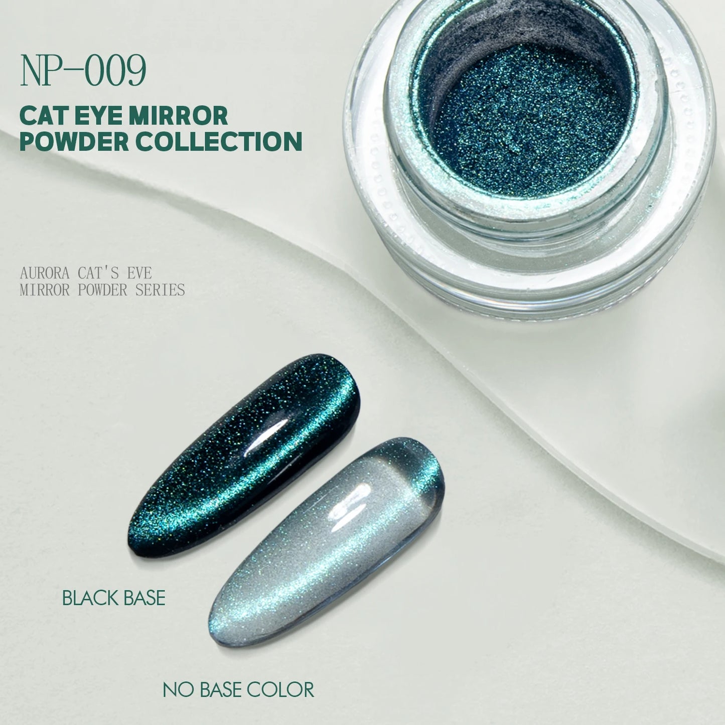 Nailpop 0.3g Moonlight Magic Mirror Powder Magnetic Cat Eye Glitter Nail Powder DIY Nail Art Decoration Chrome Nail Salon Tools