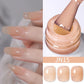 BORN PRETTY 10ml Blood Red Jelly Gel Nail Polish Halloween Nails Art Gel Polish Sheer Translucent Nail Gel for Winter Manicure