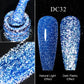 Mtssii 7ml Reflective Glitter Thermal Gel Nail Polish Color Changing Gel Semi-permanent Nail Art Varnishes Soak Off UV LED Gel