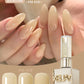 1Pc 15ML Milky White Pure Nail Polish Gel Nail Add Semi-Permanent Soak Off UV LED Construction Gel Varnish