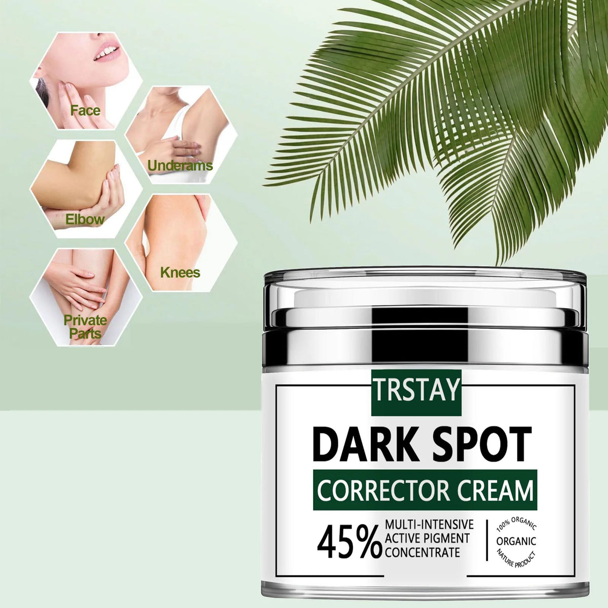 ENVISHA Dark Spot Remover Corrector for Face and Body, Dark Spot Corrector Cream,Moisturizer-Remover Sun Spot,