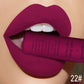 QIBEST Matte Liquid Lipstick Waterproof Lasting Velvet Lip Gloss Tint Tube Nude Pigment Red Black Purple Orange Lipsticks Makeup