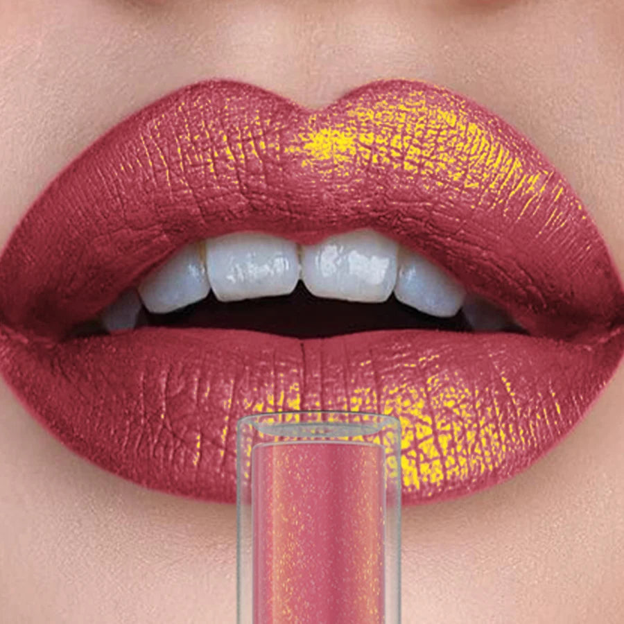 14 Colors Bold Intense Glitter Shiny Metallic Lip Glaze High Pigment Lip Tint Korean Makeup Long Lasting Lip Senior Cosmetics