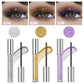 Diamond Purple Mascara Shining Sequins Glitter Eyelashes Quick Dry Sweat Proof Lasting Curling Thick Mascara Shimmer Makeup тушь