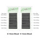 NATUHANA W-Shaped 4D 5D Volume Eyelash Extensions Premade Volume Fans W Shape Lashes Natural Soft False Eyelashes for Makeup