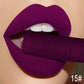 QIBEST Matte Liquid Lipstick Waterproof Lasting Velvet Lip Gloss Tint Tube Nude Pigment Red Black Purple Orange Lipsticks Makeup