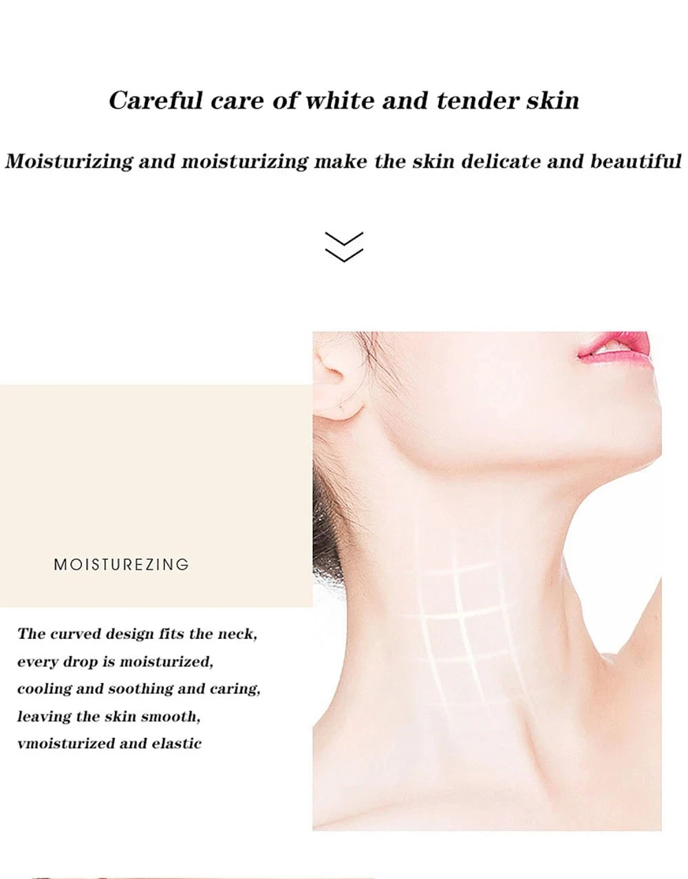 10Pcs Golden Neck Mask Niacinamide Light Line Lifting Moisturizing Light Fine Line Anti-aging Moisturizing Skin Care Products