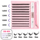 Lash Clusters Set DIY Lashes Extension Kit Individual Eyelash Kit 5-16mm Lash Clusters with Bond and Seal and Lash Applicator