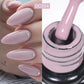 Mtssii 7ml Glitter Rubber Base Gel Polish Gold Sequins Pink White Base Gel Top Coat Soak Off UV LED Nail Art Varnish Manicure
