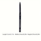 5 Colors Eyeliner Pencil Waterproof Long-lasting Blue Black Brown Easy Wearing Eyeliner Pen