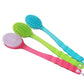 Long Handle Soft Bath Body Brush Back Shower Brushes With Handle Exfoliating Scrub Skin Massager Exfoliation Bathroom Brush