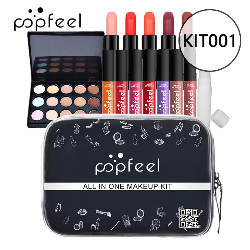Makeup Set Foundation Eyeshadow Makeup Brush Student Newcomer Full Makeup Gift Box Makeup Set 27 Pieces Christmas Birthday Gift