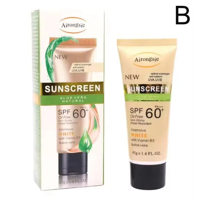 Sunscreen Spf60 Spf90 Facial Body Sun Cream Sunblock Skin Protective Oil Control Isolation Lotion Blocker Refreshing Skin Care