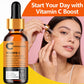 Vitamin C Moisturizing Serum Softens skin Protection Lotion Hydrating & Nourishing Skincare look reduced for All Skin Types