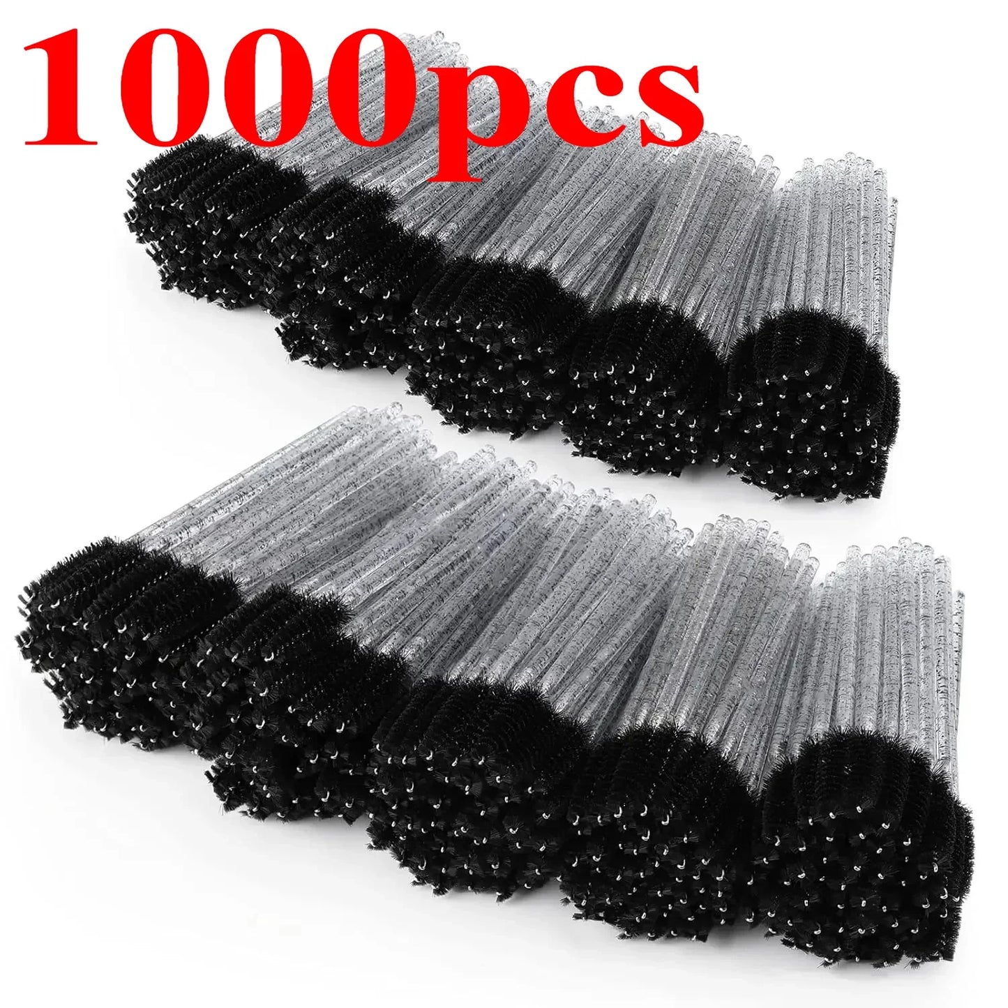 500/1000pcs Disposable Mascara Wands Eyelash Brush Spoolies for Eyebrow Eye Lash Extension Colorful Wholesale Beauty Tools