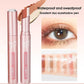 Gradient two-color eye shadow pen waterproof, sweat proof, not easy to smudge, pearlescent, fine shiny, lazy eye shadow s