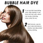 Long Lasting Bubble Hair Dye Shampoo Natural Ginger Color Hair Dye Moisturize Dry Hair Strengthening Back To Black Hair Colored