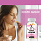Myo & D-Chiro Inositol Capsules - Supports Ovarian Function,Hormone Balance,Fertility Supplements for Women - 120 Capsules