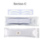 50pc Disposable Eyebrow Design Stencil Eyebrow Tint Airbrush Auxiliary Sticker For Brows Shaping With Single Eyebrowstype Option