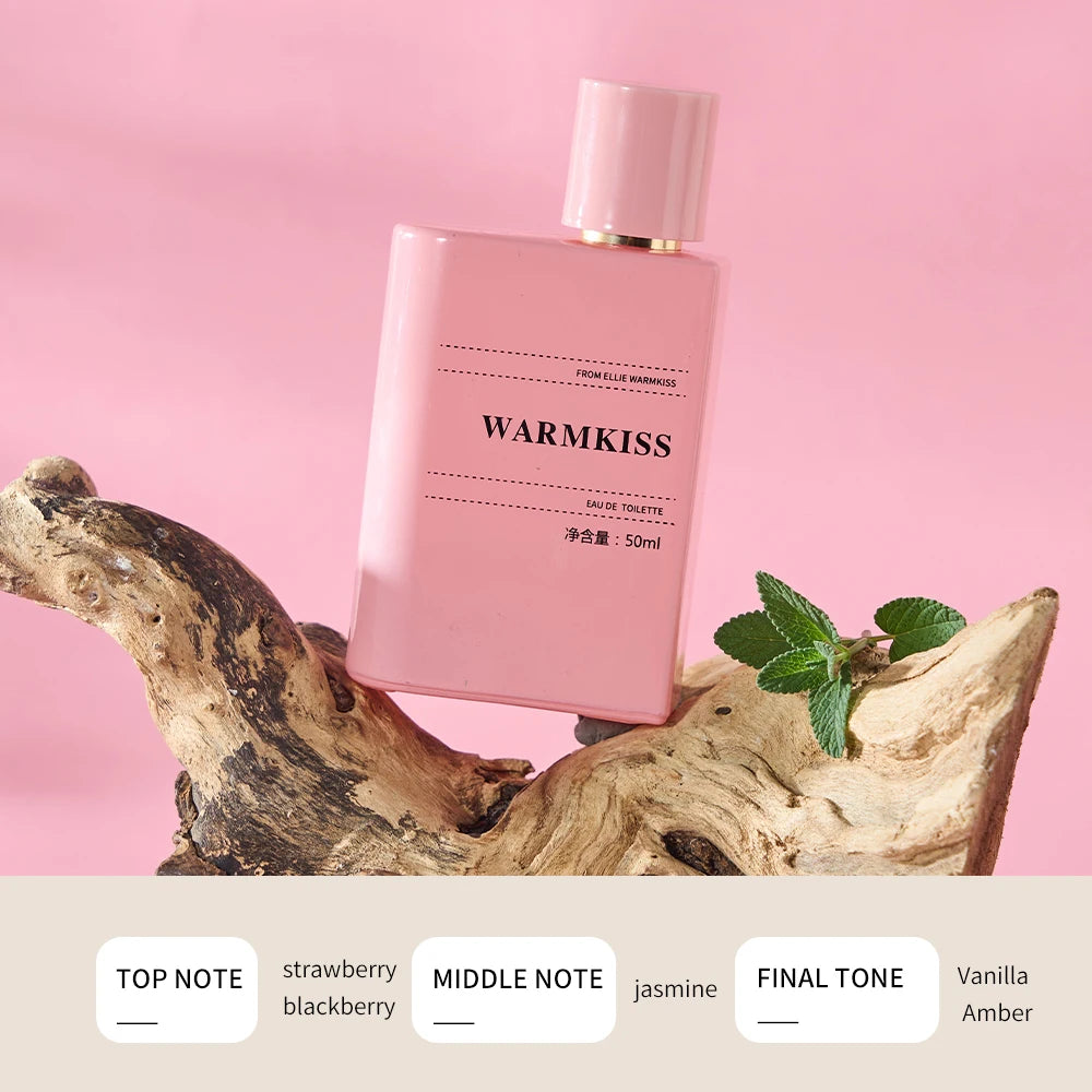 original products,WARMKISS Floral Fruity Women's Perfume - Long-lasting Light Strawberry Scent, Niche Perfume,50ml perfume