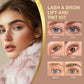 Pro Lash And Brow Tinting Kit For Lash Brow Lift Perm Fixation Setting Curled Lashes Long-lasting Set 4-6 Weeks Lash Curler Perm