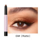 QIBEST 12 Colors Eyeshadow Sticker Cosmetics Shadows Pencil Eyeliner Highlighter Shimmer Pigment Professional Female Makeup