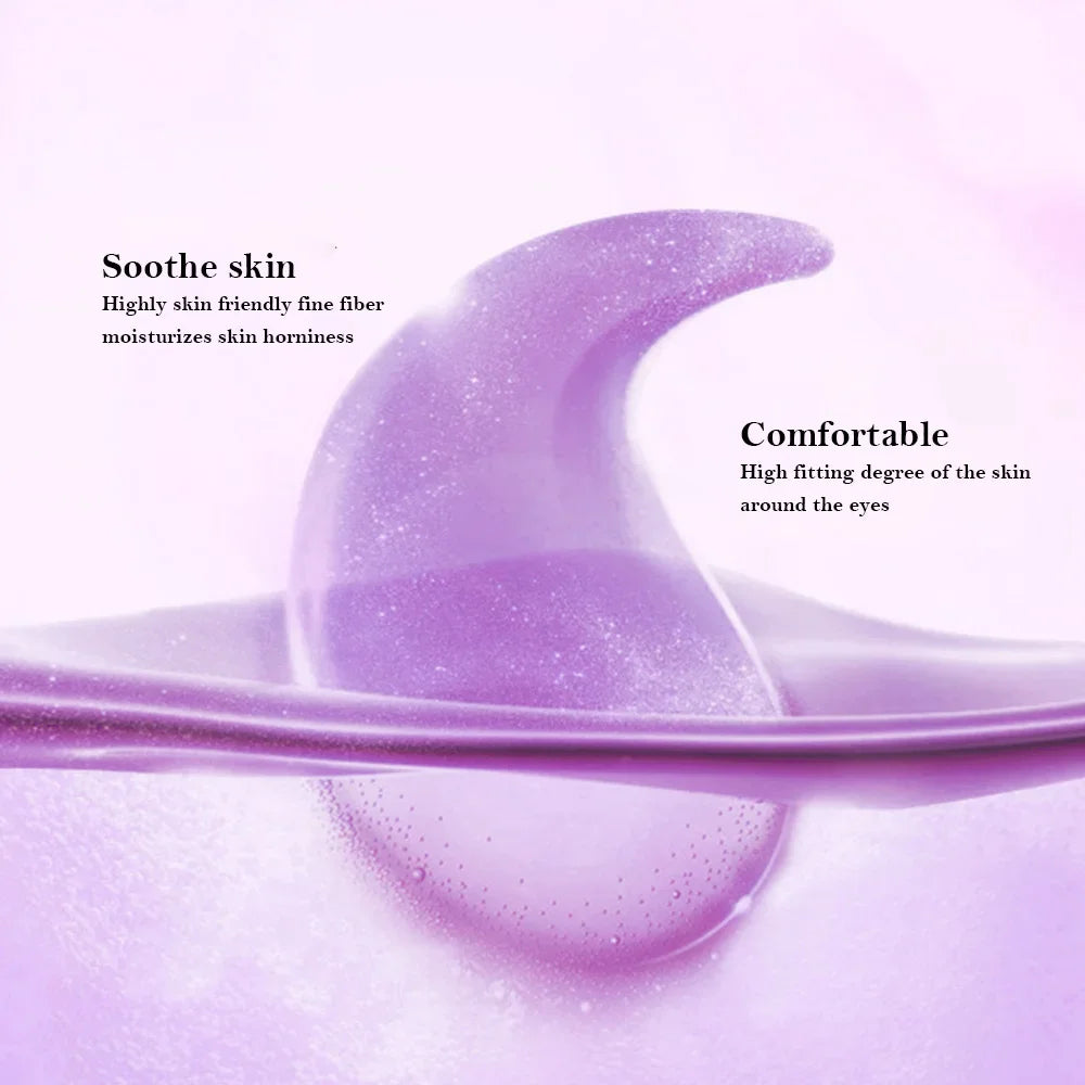 Grape Anti-aging Moisturizing Collagen Eye Mask Anti Dark Circles Dry Eyes Masks Beauty Skin Care Eye Patches 60Pcs