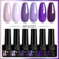LILYCUTE 6PCs/Set Gel Nail Polish Set Kit Glitter Nail Gel Sequin Vernis Semi Permanent For Manicure Varnish UV LED Nail Art Gel