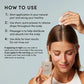 OUAI Professional Hair Care Kit -  300ml Detox Shampoo 60ml Scalp Serum 140ml Amino Acid Leave-in Conditioner For All Hair Types