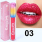 Pearlescent Shimmer Lip Gloss Lipstick Glitter Plumping Waterproof High Shine Lightweight Coral Metallic Y2K Daily Party Makeup