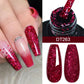 MEET ACROSS 7ml Rubber Base Gel Glitter Nude Pink White 2 In 1 Gel Nail Polish Nail Art Varnish For Nails Winter Autumn Manicure
