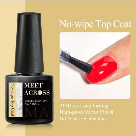 MEET ACROSS Pink Red Cat Eye Gel Nail Polish 7ml Jelly Amber Cat Magnetic Gel Nail Soak Off UV LED Semi Permanent Gel Nail Art