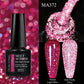 7ml Red Series Cat Magnetic Gel Nail Polish Sparkle Glitter Semi Permanent Nail Art UV Gel Varnish Manicure For Valentines Nails