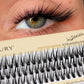 Premium 30D L Curl Cluster Eyelash Extension Foxy Eyes Cat Look Natural Individual Eyelashes Bunches Makeup Tool Lashes Cilia