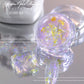Sparkly Chameleon Nail Opal Flakes Magic Mirror Aurora Thick Nail Sequins Pigment Eye shadow Colorshift Mermaid Nail Chrome Dust
