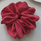 Fashion Oversized Silk Scrunchies for Women Korean Chiffon Elastic Hair Ties Ponytail Holder Headwear Chouchou Cheveux Femme