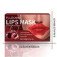 Cherry Lips Mask Sheets For Dark Lips Soft and Smooth Lips Skin Firms Brighten Reduce The Look Of Dark Spots Collagen Lips Mask