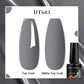 MEET ACROSS 7ml Porcelain White Cat Eye Gel Polish Holographic Glitter Magnetic Galactic Effect Gel Nail Polish Soak Off UV Gel