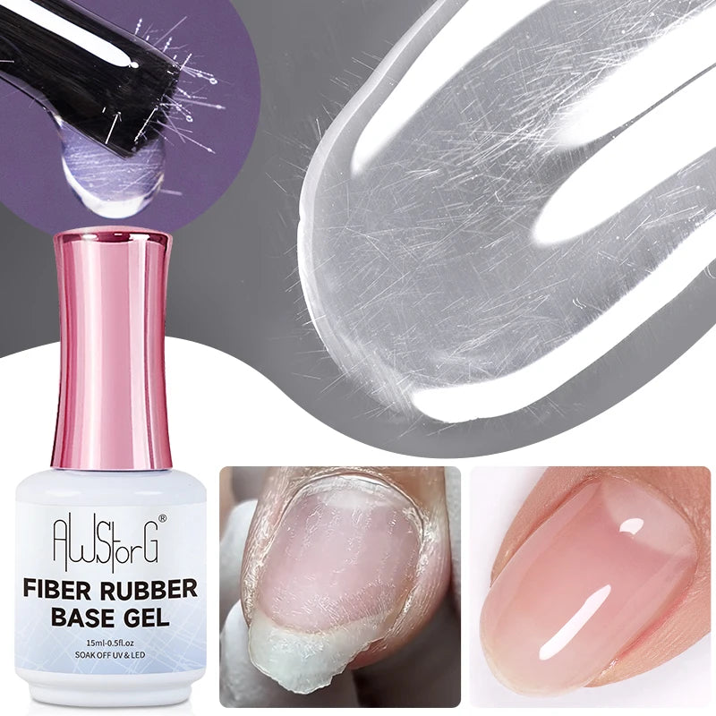 AWStorG 15ML Super Top Coat  Function Gel No Wipe Matte Top Gel Transparent Soak Off  UV LED NailArt Manicure Gel Varnish Primer