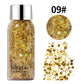 Glitter Eye Shadow Liquid Face Body Sequins Gel Long-Lasting Liquid Face Shimmer Multicolor For Party Music Festival Makeup 30ML
