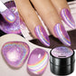 AWStorG Intense Rainbow Cat Eye Gel 5ml Holographic Laser Magnetic Nail Gel Soak Off UV LED Gel Polish Shiny Rainbow Manicur