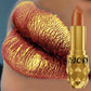 Matte Diamond Lipstick Waterproof Glitter Metallic High Lip Tint Pearlescent Pink Lip Makeup for Women Gift Cosmetic Lip Glaze