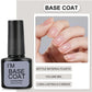 4 Pcs/Set Top Coat And Base Coat Clear Gel Nail Polish Kit Semi Permanent Nail Art Manicure Soak Off LED UV Gel Varnishes Set