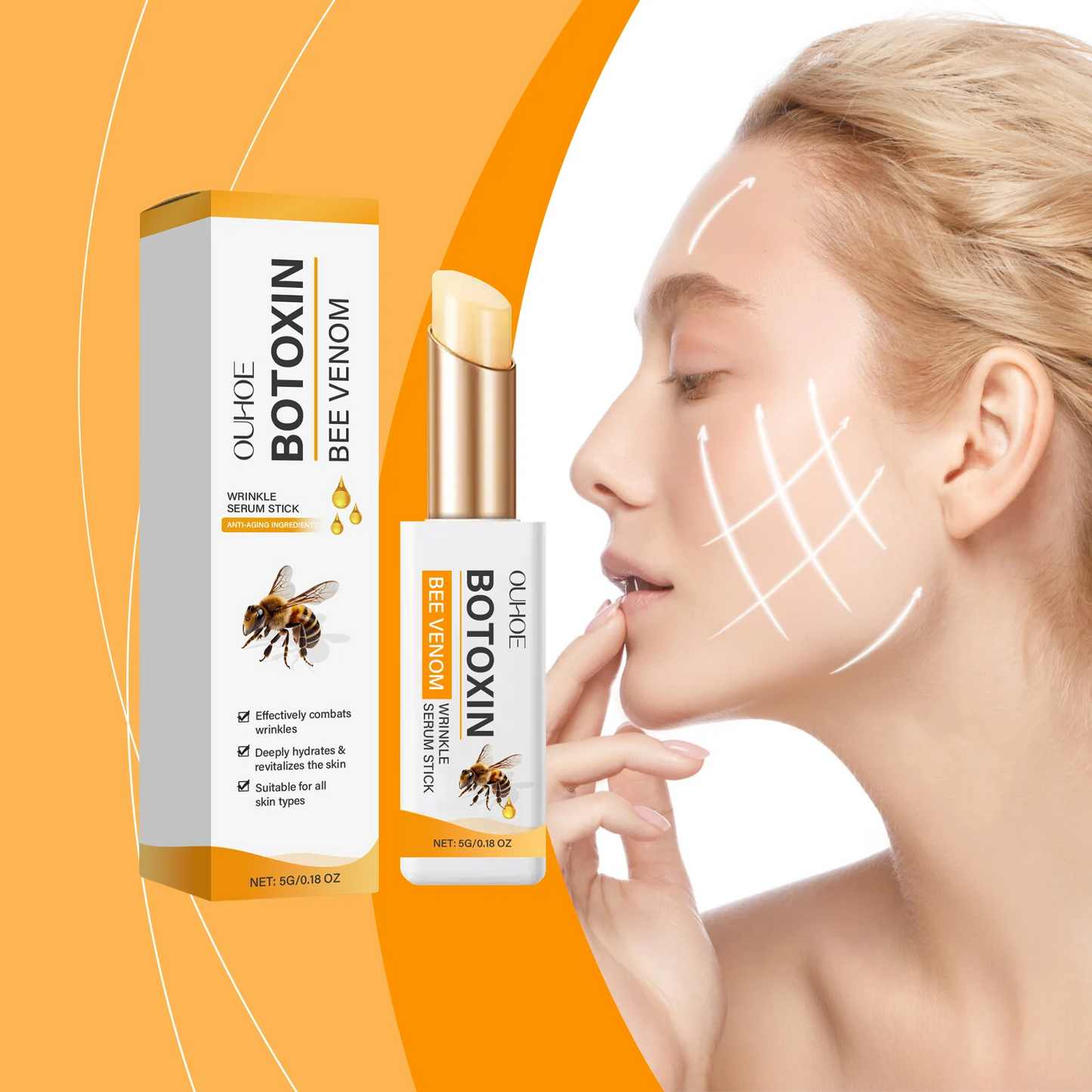 Anti wrinkle eye ointment is used for dark circles, eye bags, and puffiness