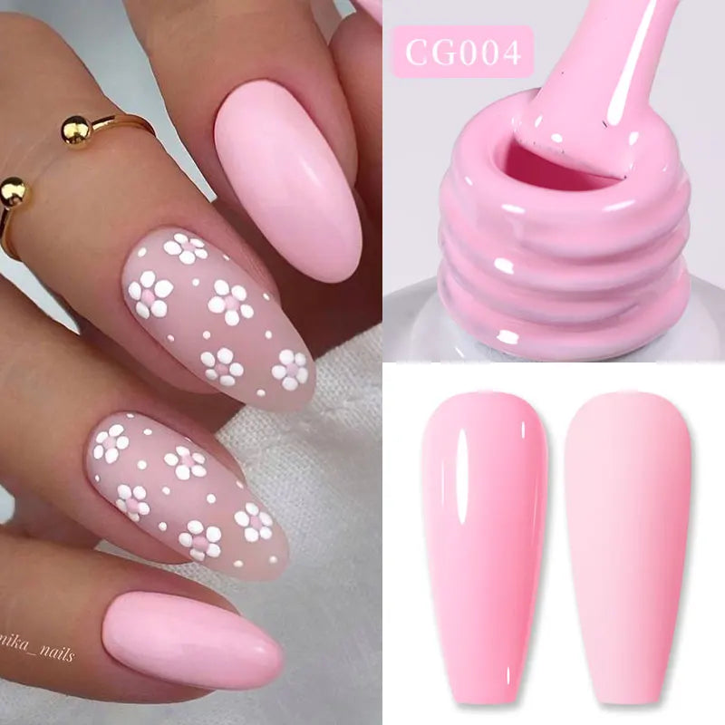 BORN PRETTY Black White Colors Gel Nail Polish 10ml Soak Off UV LED Gel Nail Art DIY Design Semi Permanent Varnishes Manciure