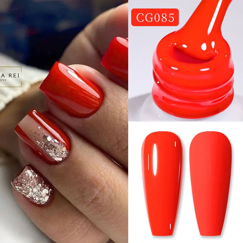 BORN PRETTY 6 in 1 Nail Glue Gel Extra Strong Adhesive for Press on Nails Clear Acrylic Tips Extension Gel Strengthener Gel
