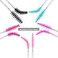500/1000pcs Disposable Mascara Wands Eyelash Brush Spoolies for Eyebrow Eye Lash Extension Colorful Wholesale Beauty Tools