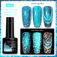 LILYCUTE 7ML Auroras Glitter Thermal Gel Nail Polish Temperature Color Changing Semi Permanent Soak Off Nail Art UV Gel Varnish