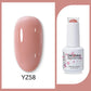 Clou Beaute 15ml Red Black White Green Neon Gel Nail Polish Base Top Coat Velvet Top 400 Colors Semi Permanent Gel Nail Varnish
